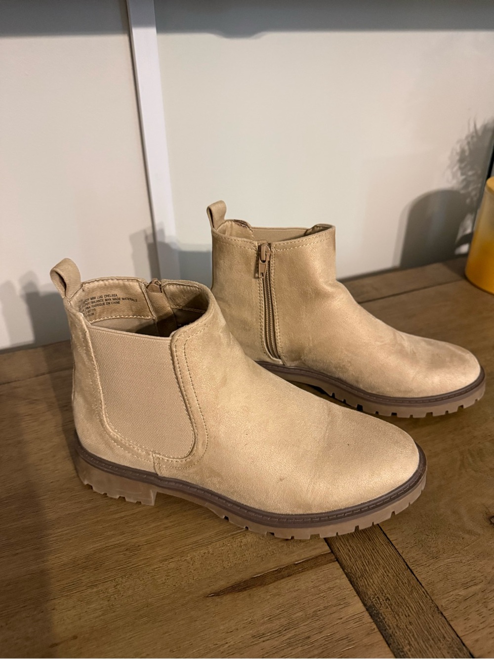 Ankle Boots in Beige